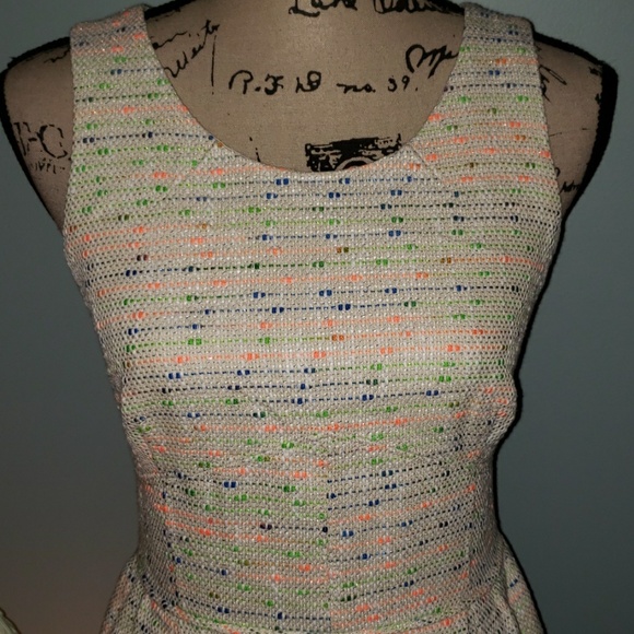 New J. Crew Multicolored Tweed Sleeveless Dress - Picture 3 of 9